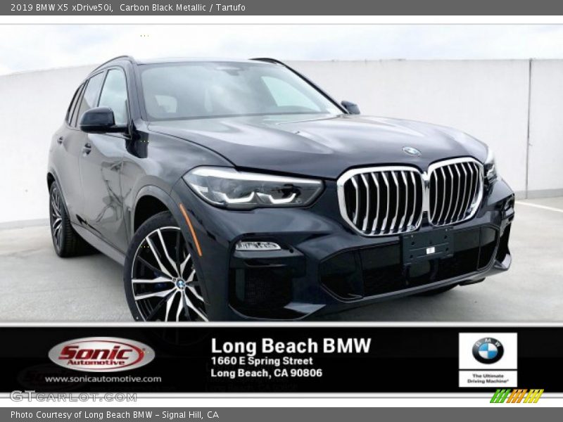 Carbon Black Metallic / Tartufo 2019 BMW X5 xDrive50i