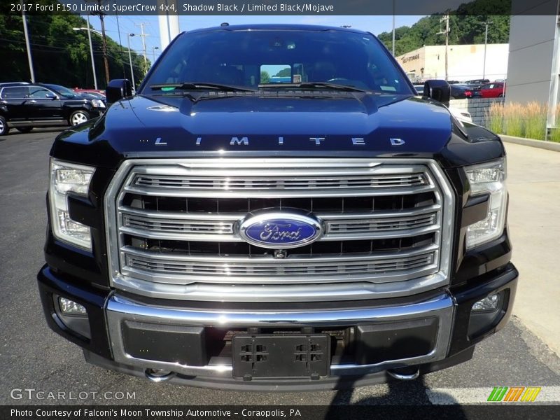Shadow Black / Limited Black/Mojave 2017 Ford F150 Limited SuperCrew 4x4