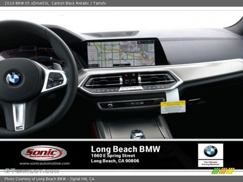 Carbon Black Metallic / Tartufo 2019 BMW X5 xDrive50i