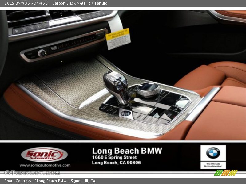 Carbon Black Metallic / Tartufo 2019 BMW X5 xDrive50i