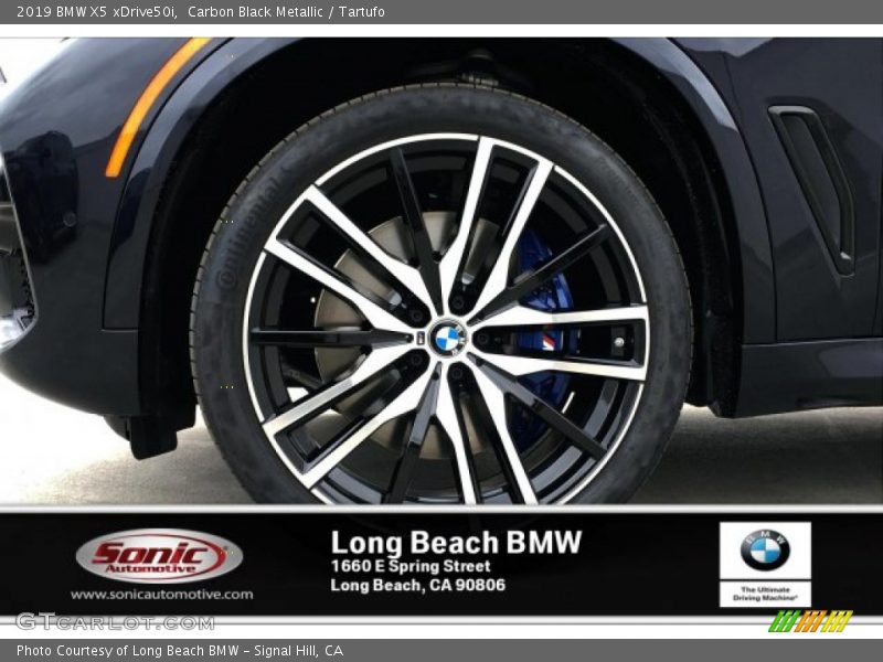 Carbon Black Metallic / Tartufo 2019 BMW X5 xDrive50i
