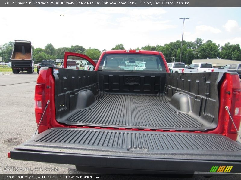 Victory Red / Dark Titanium 2012 Chevrolet Silverado 2500HD Work Truck Regular Cab 4x4 Plow Truck