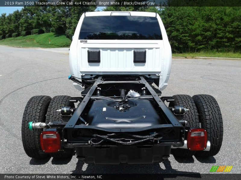 Bright White / Black/Diesel Gray 2019 Ram 3500 Tradesman Crew Cab 4x4 Chassis
