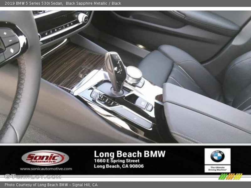 Black Sapphire Metallic / Black 2019 BMW 5 Series 530i Sedan