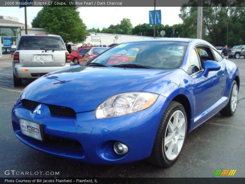 UV Blue Pearl / Dark Charcoal 2006 Mitsubishi Eclipse GT Coupe