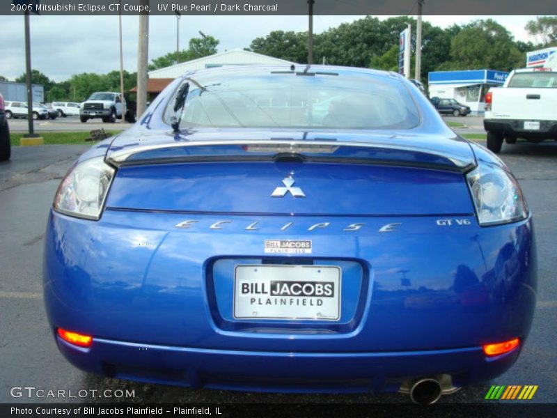 UV Blue Pearl / Dark Charcoal 2006 Mitsubishi Eclipse GT Coupe