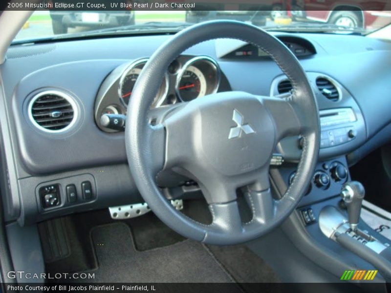 UV Blue Pearl / Dark Charcoal 2006 Mitsubishi Eclipse GT Coupe