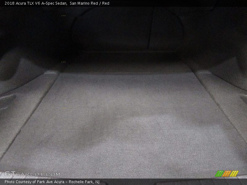 San Marino Red / Red 2018 Acura TLX V6 A-Spec Sedan