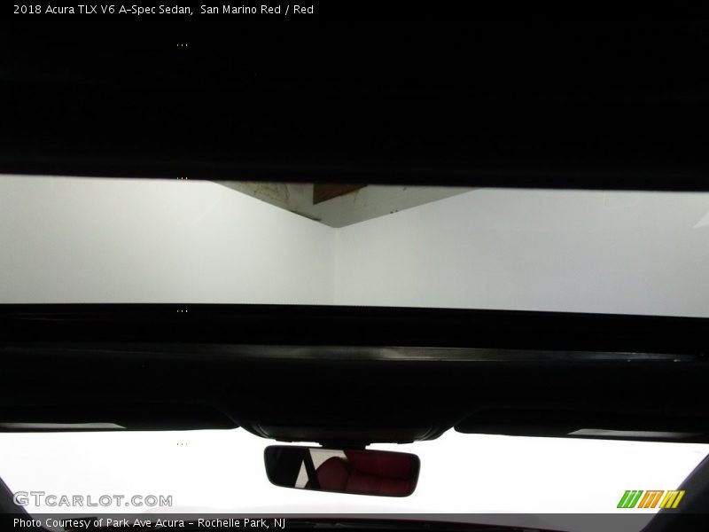 San Marino Red / Red 2018 Acura TLX V6 A-Spec Sedan