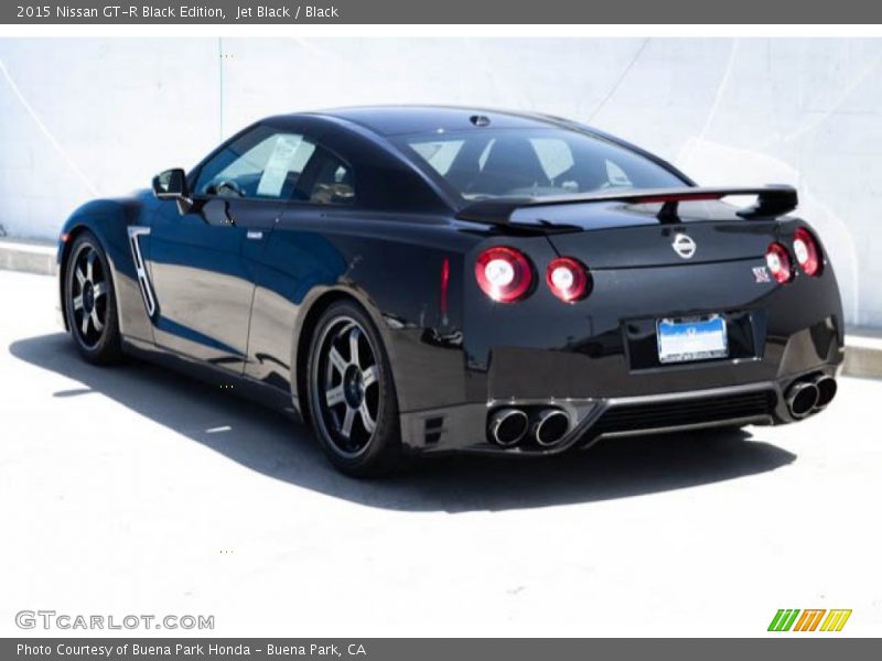 Jet Black / Black 2015 Nissan GT-R Black Edition