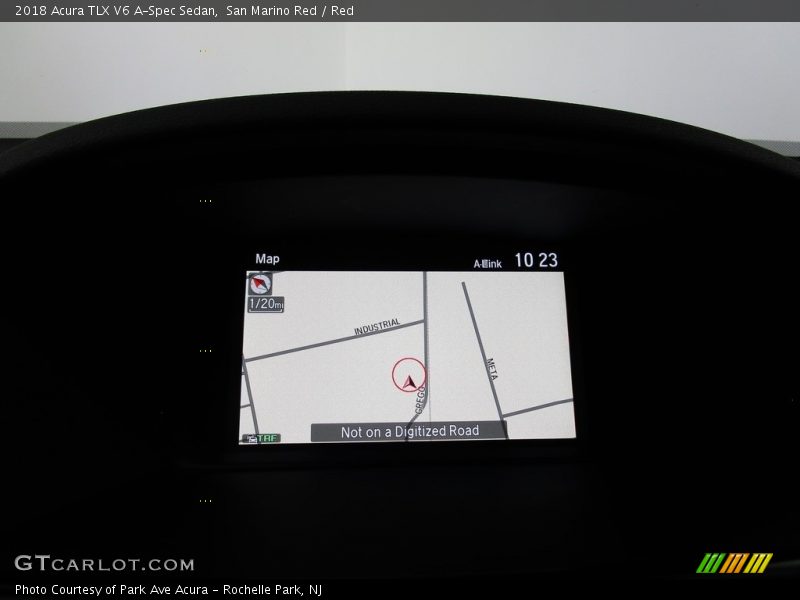 San Marino Red / Red 2018 Acura TLX V6 A-Spec Sedan
