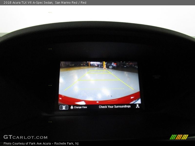 San Marino Red / Red 2018 Acura TLX V6 A-Spec Sedan