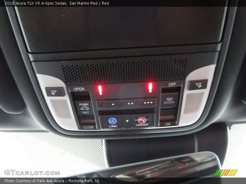 San Marino Red / Red 2018 Acura TLX V6 A-Spec Sedan