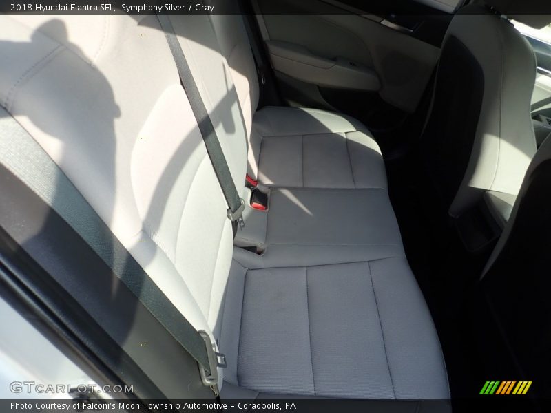 Symphony Silver / Gray 2018 Hyundai Elantra SEL
