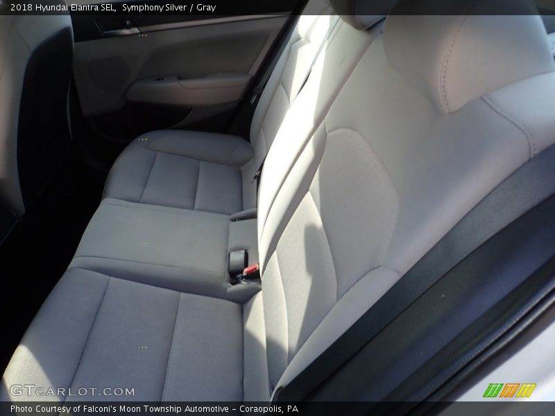 Symphony Silver / Gray 2018 Hyundai Elantra SEL