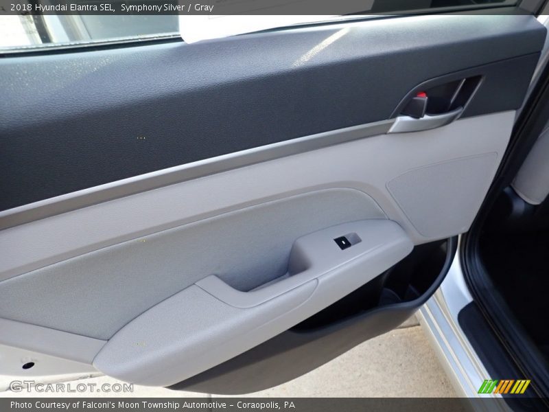 Symphony Silver / Gray 2018 Hyundai Elantra SEL