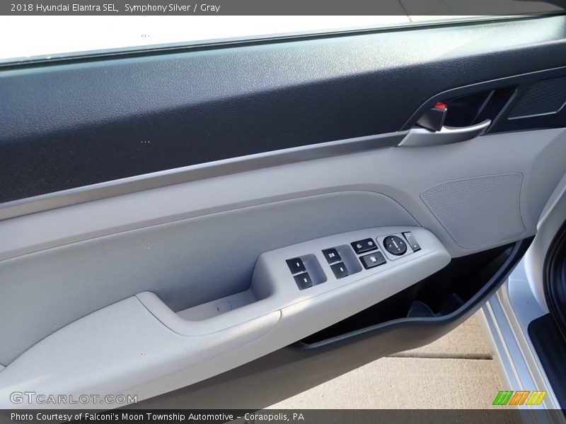 Symphony Silver / Gray 2018 Hyundai Elantra SEL