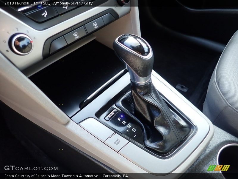 Symphony Silver / Gray 2018 Hyundai Elantra SEL