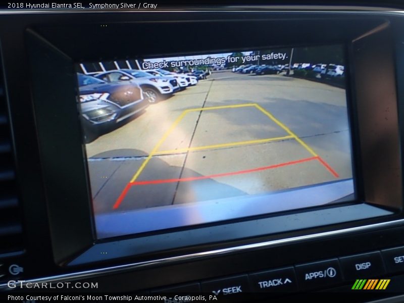 Symphony Silver / Gray 2018 Hyundai Elantra SEL