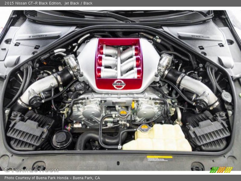  2015 GT-R Black Edition Engine - 3.8 Liter Twin-Turbocharged DOHC 24-Valve CVTCS V6