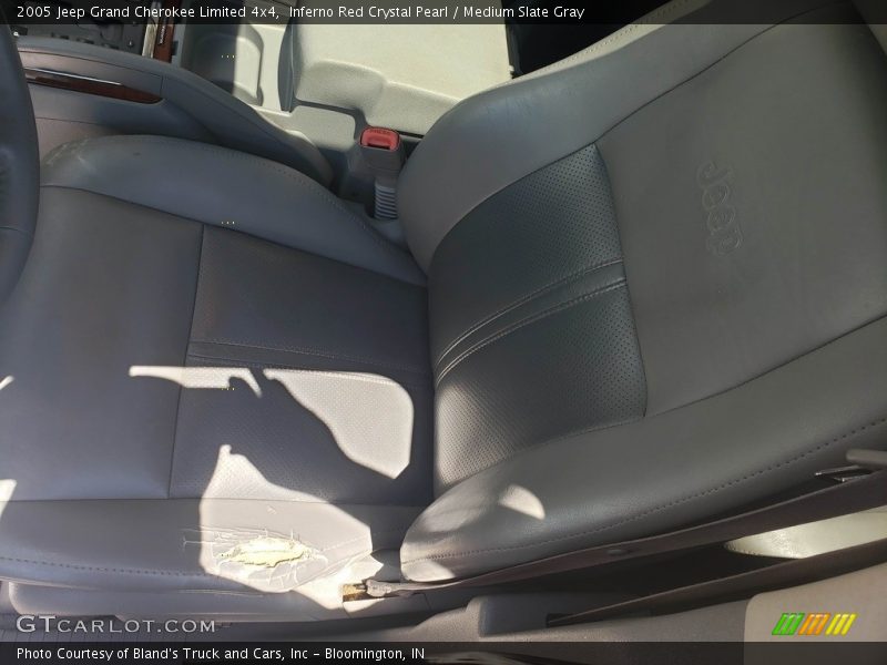 Inferno Red Crystal Pearl / Medium Slate Gray 2005 Jeep Grand Cherokee Limited 4x4