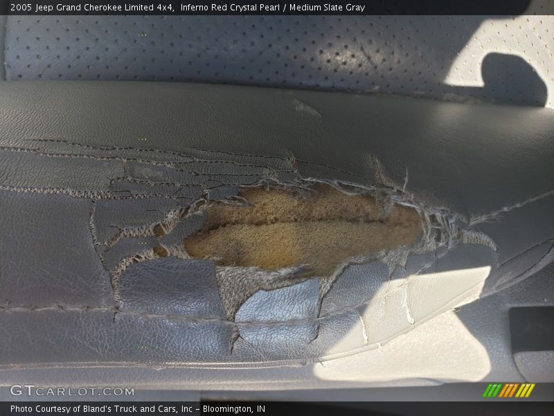 Inferno Red Crystal Pearl / Medium Slate Gray 2005 Jeep Grand Cherokee Limited 4x4