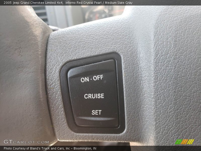 Inferno Red Crystal Pearl / Medium Slate Gray 2005 Jeep Grand Cherokee Limited 4x4