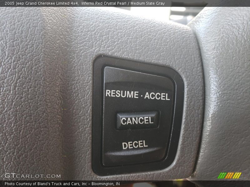 Inferno Red Crystal Pearl / Medium Slate Gray 2005 Jeep Grand Cherokee Limited 4x4