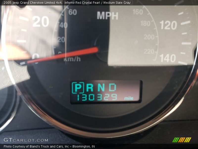 Inferno Red Crystal Pearl / Medium Slate Gray 2005 Jeep Grand Cherokee Limited 4x4