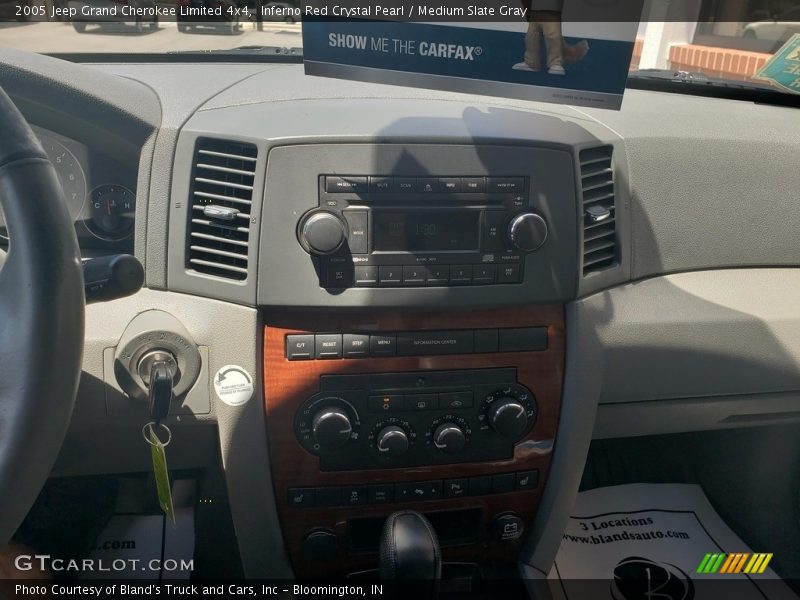 Inferno Red Crystal Pearl / Medium Slate Gray 2005 Jeep Grand Cherokee Limited 4x4