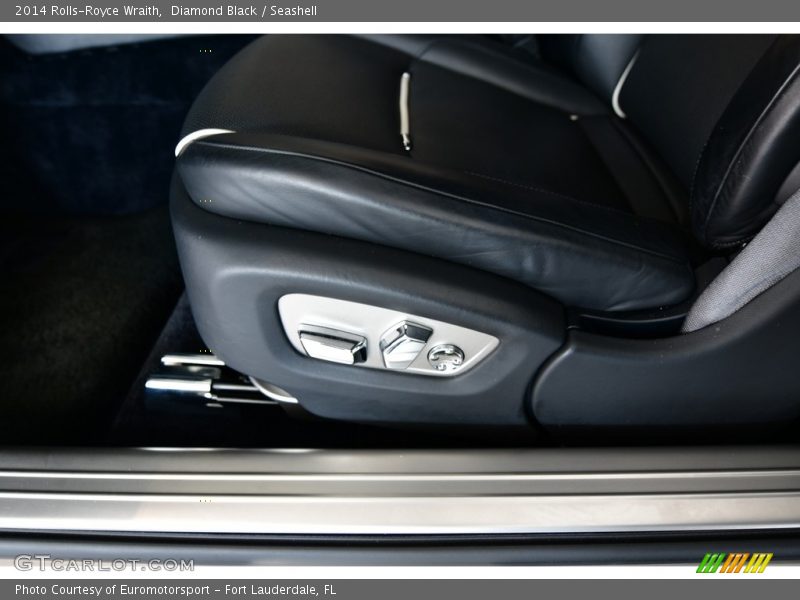Front Seat of 2014 Wraith 