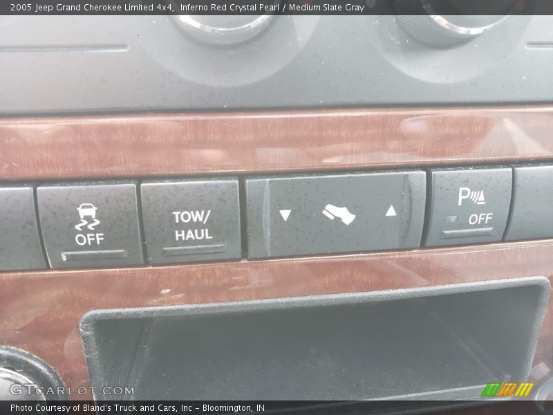 Inferno Red Crystal Pearl / Medium Slate Gray 2005 Jeep Grand Cherokee Limited 4x4