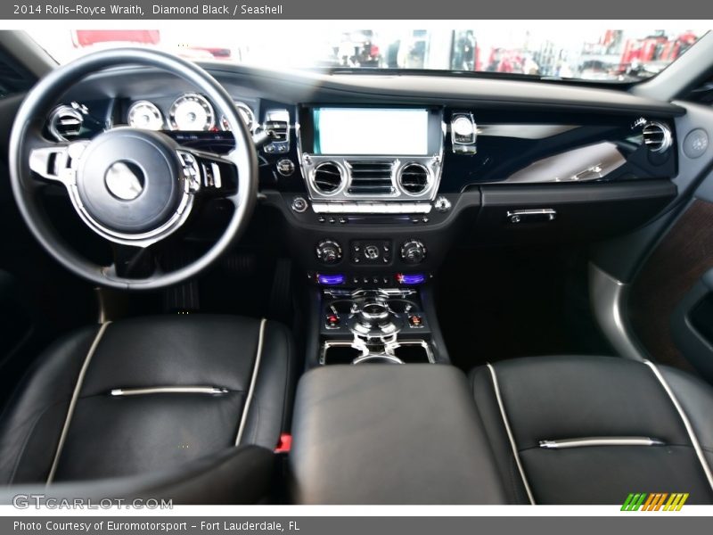 Dashboard of 2014 Wraith 