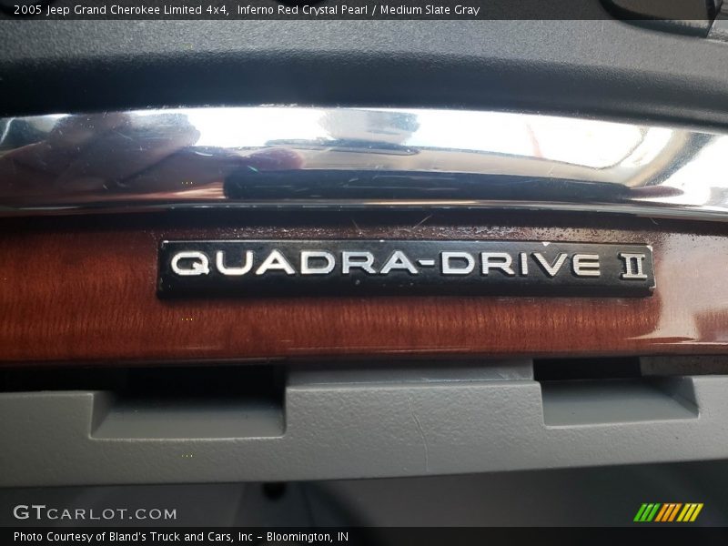 Inferno Red Crystal Pearl / Medium Slate Gray 2005 Jeep Grand Cherokee Limited 4x4