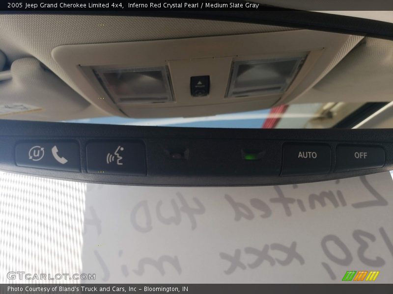 Inferno Red Crystal Pearl / Medium Slate Gray 2005 Jeep Grand Cherokee Limited 4x4