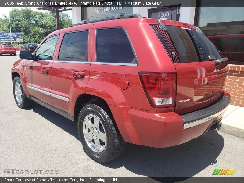 Inferno Red Crystal Pearl / Medium Slate Gray 2005 Jeep Grand Cherokee Limited 4x4