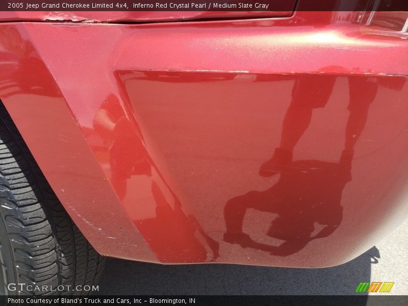 Inferno Red Crystal Pearl / Medium Slate Gray 2005 Jeep Grand Cherokee Limited 4x4
