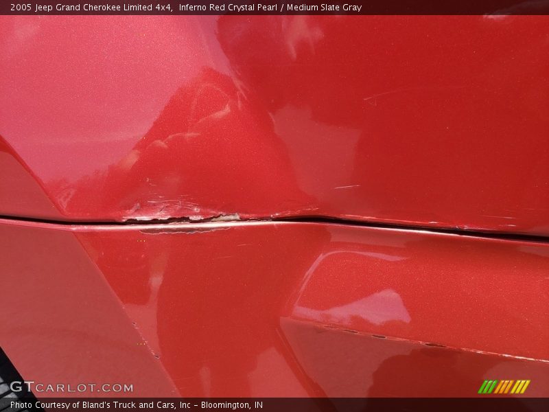 Inferno Red Crystal Pearl / Medium Slate Gray 2005 Jeep Grand Cherokee Limited 4x4