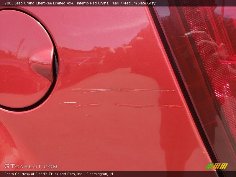 Inferno Red Crystal Pearl / Medium Slate Gray 2005 Jeep Grand Cherokee Limited 4x4