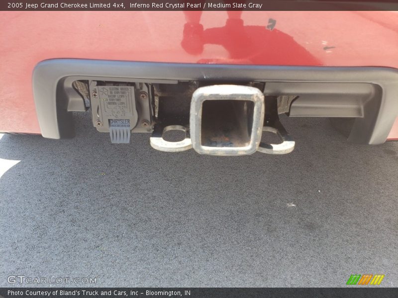 Inferno Red Crystal Pearl / Medium Slate Gray 2005 Jeep Grand Cherokee Limited 4x4