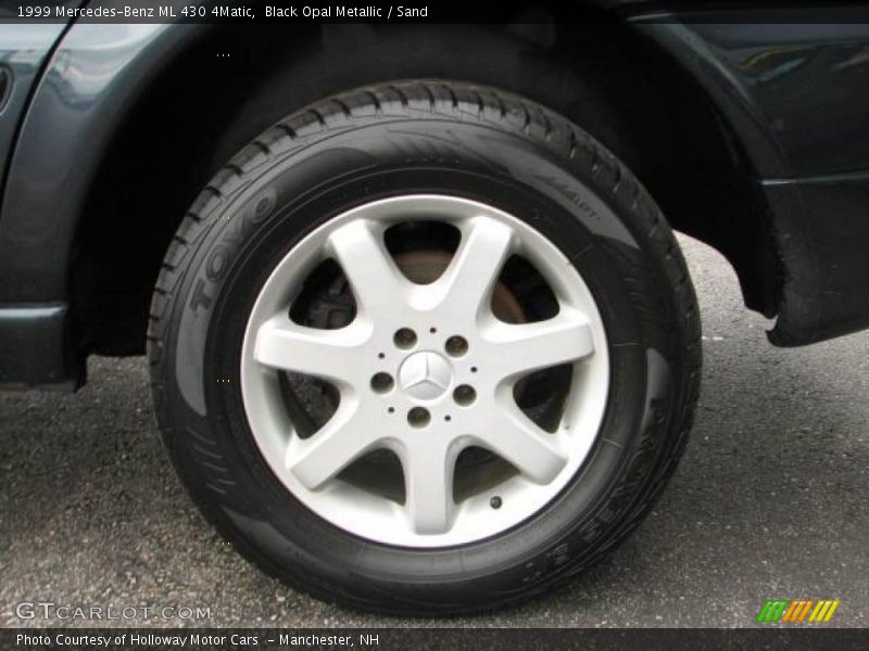 Black Opal Metallic / Sand 1999 Mercedes-Benz ML 430 4Matic