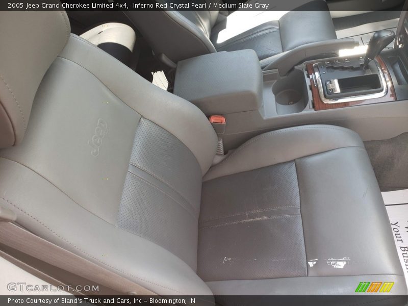Inferno Red Crystal Pearl / Medium Slate Gray 2005 Jeep Grand Cherokee Limited 4x4