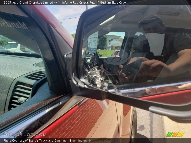 Inferno Red Crystal Pearl / Medium Slate Gray 2005 Jeep Grand Cherokee Limited 4x4