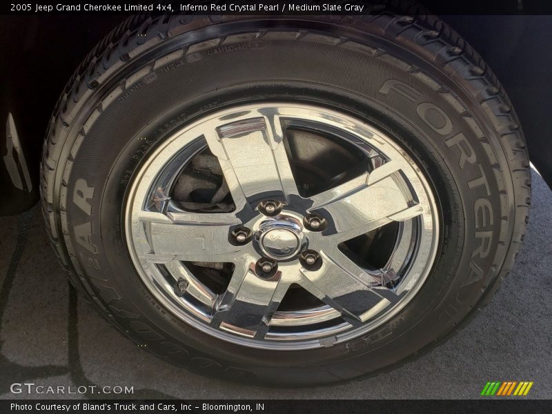 Inferno Red Crystal Pearl / Medium Slate Gray 2005 Jeep Grand Cherokee Limited 4x4