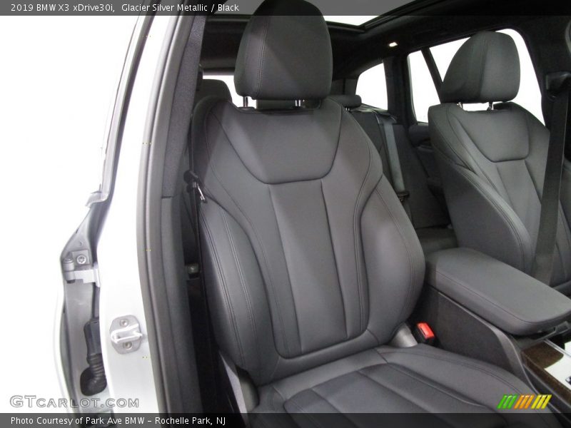 Glacier Silver Metallic / Black 2019 BMW X3 xDrive30i