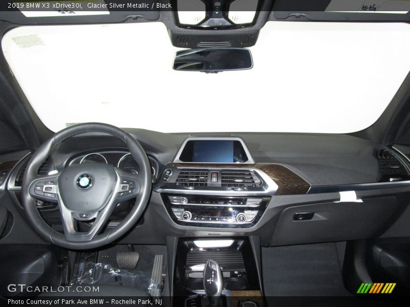 Glacier Silver Metallic / Black 2019 BMW X3 xDrive30i