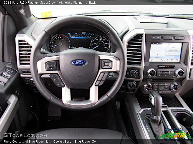 White Platinum / Black 2018 Ford F150 Platinum SuperCrew 4x4