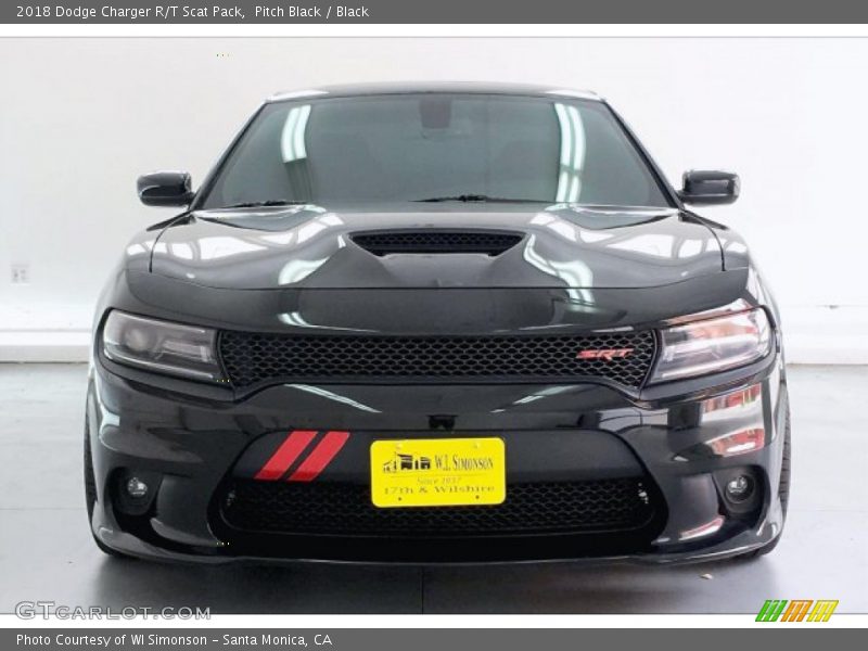 Pitch Black / Black 2018 Dodge Charger R/T Scat Pack