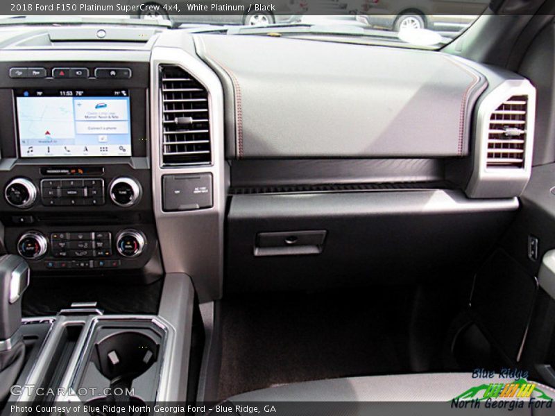 White Platinum / Black 2018 Ford F150 Platinum SuperCrew 4x4