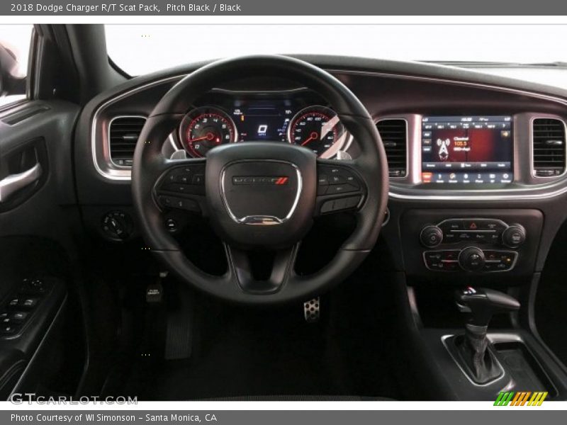 Pitch Black / Black 2018 Dodge Charger R/T Scat Pack